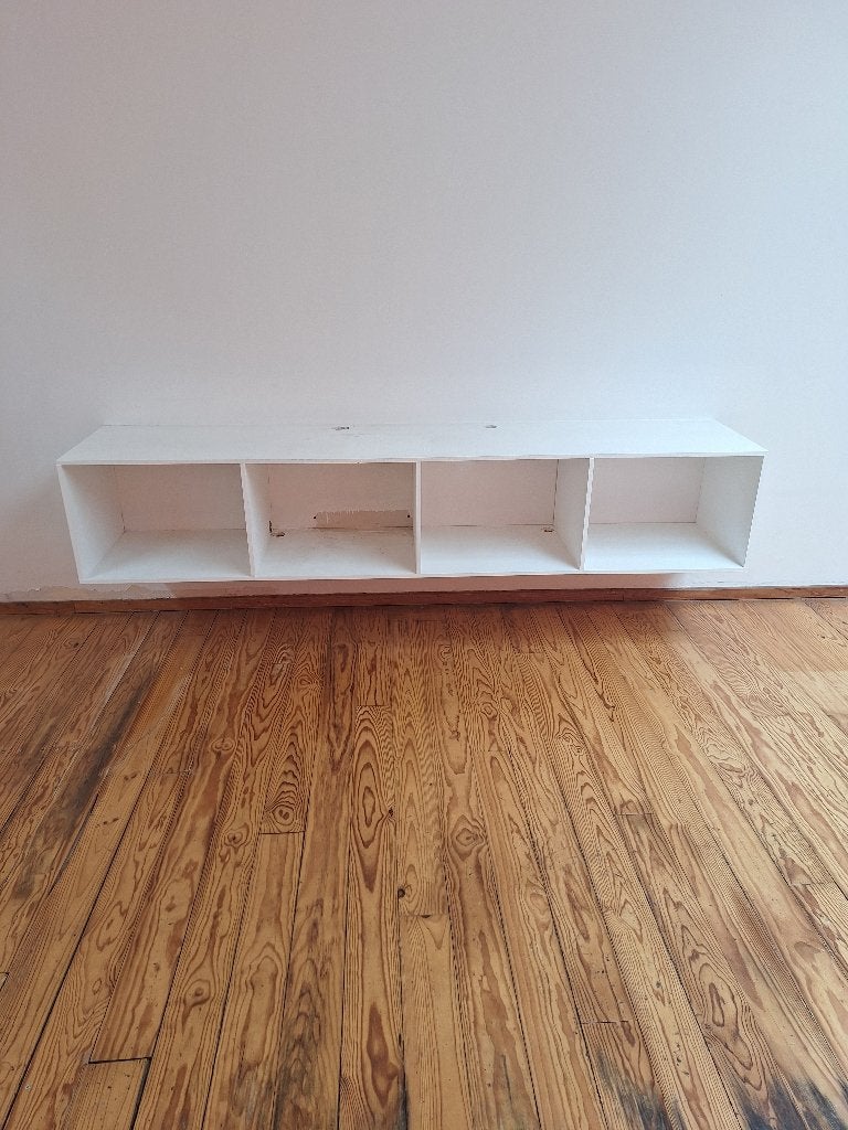 Etagère suspendue de type meuble TV, Enlèvement, Utilisé, Étagère, Bois