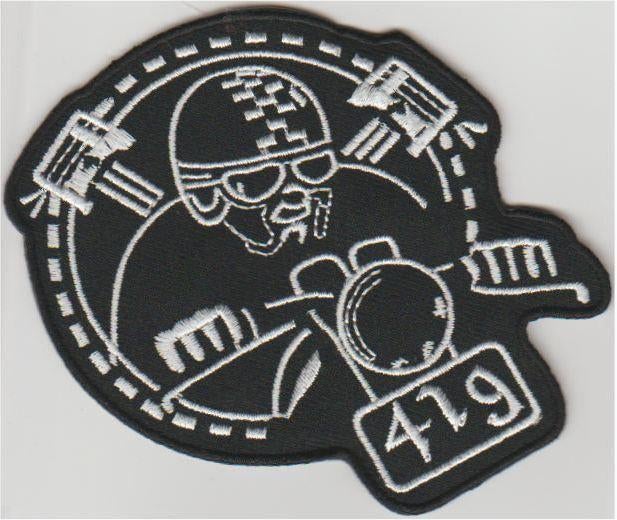 Cafe Racer stoffen opstrijk patch embleem #7, Envoi