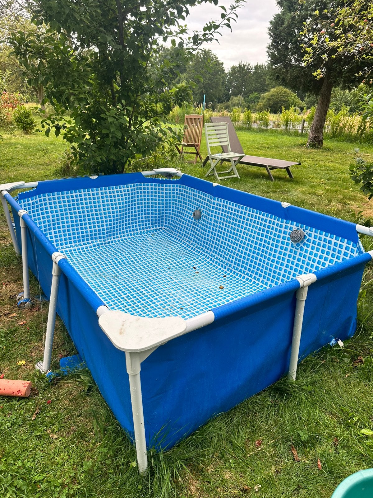 Intex zwembad met filter, Ophalen, Gebruikt, Minder dan 80 cm, Minder dan 200 cm