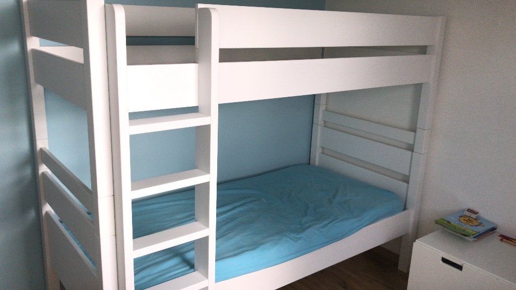 Lit superposé modulable en 2 lits simples, Maison & Meubles, 90 cm, Enlèvement, Utilisé, 200 cm