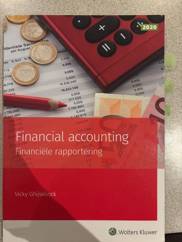 Financial accounting, Gelezen, Hoger Onderwijs, Ophalen of Verzenden, Wolters Kluwer