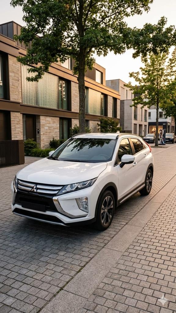 Mitsubishi Éclipsé Cross, Auto's, Mitsubishi, Automaat, Stof, Eclipse Cross, Wit