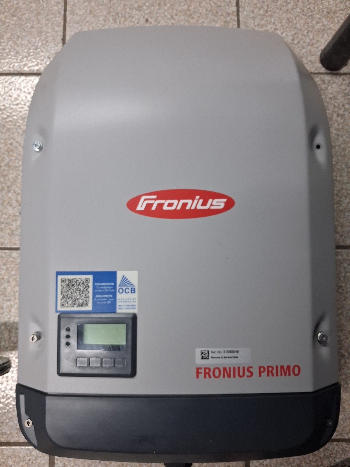 Omvormer Fronius, Ophalen, Gebruikt, Compleet systeem, 200 wattpiek of meer