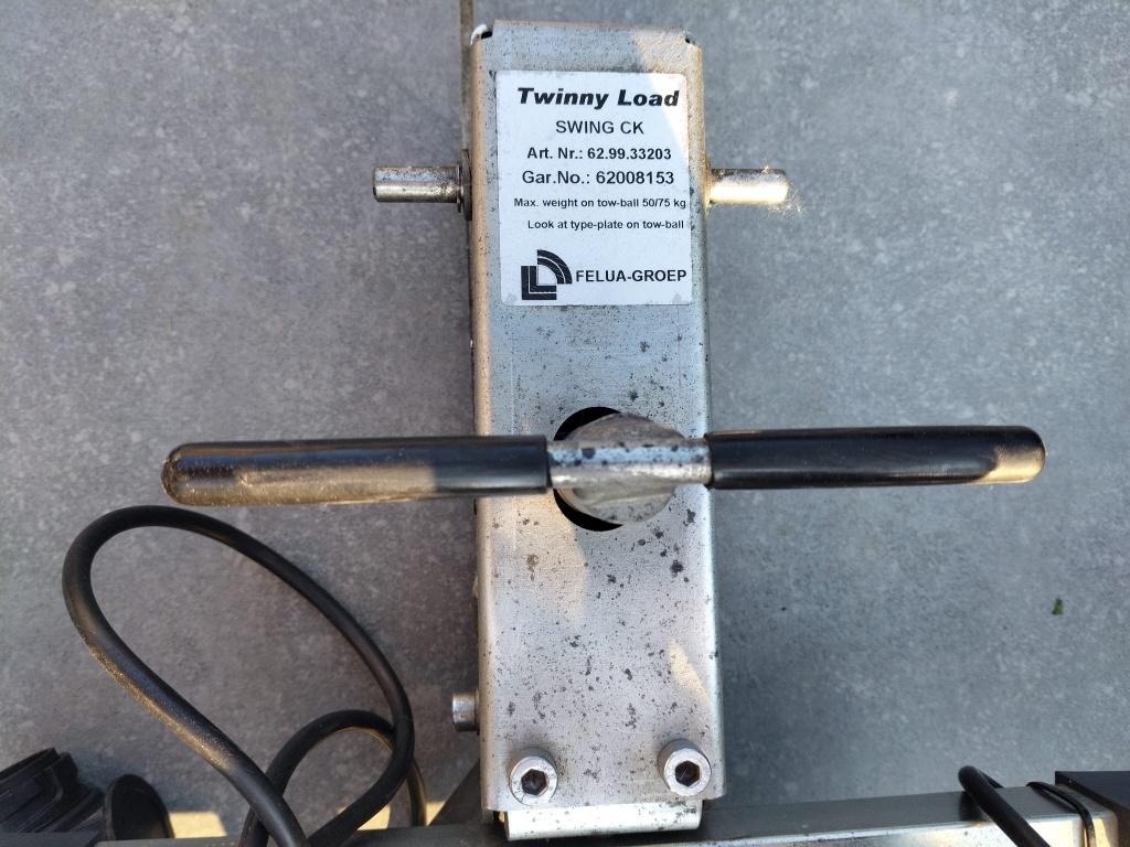 Twinny Load swing CK fietsendrager, Auto diversen, Fietsendragers, Ophalen, 2 fietsen, Gebruikt, Trekhaakdrager