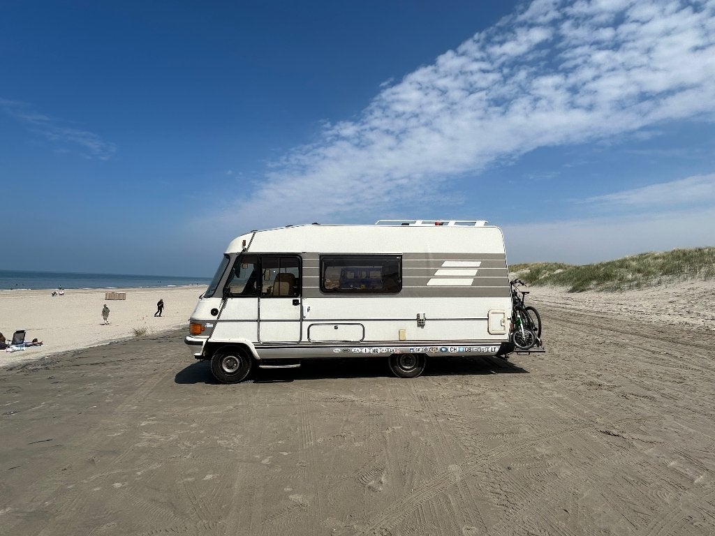 Hymer B544 1989 · Châssis FIAT · Diesel 2.5, Caravanes & Camping, Camping-cars, Siège de train, Jusqu'à 5, Fiat, Diesel