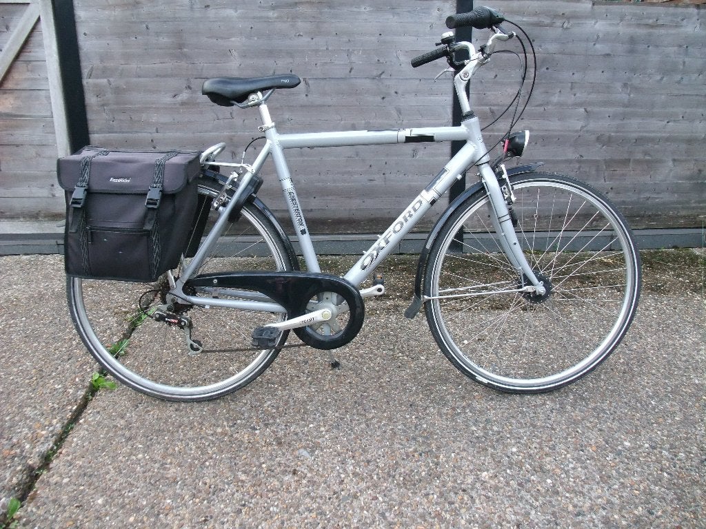 Herenfiets Oxford zilver ( Alu), Autres marques, Vitesses, Frein sur jante, Enlèvement