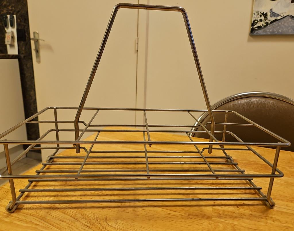 Flessenhouder metaal 8 flessen., Enlèvement