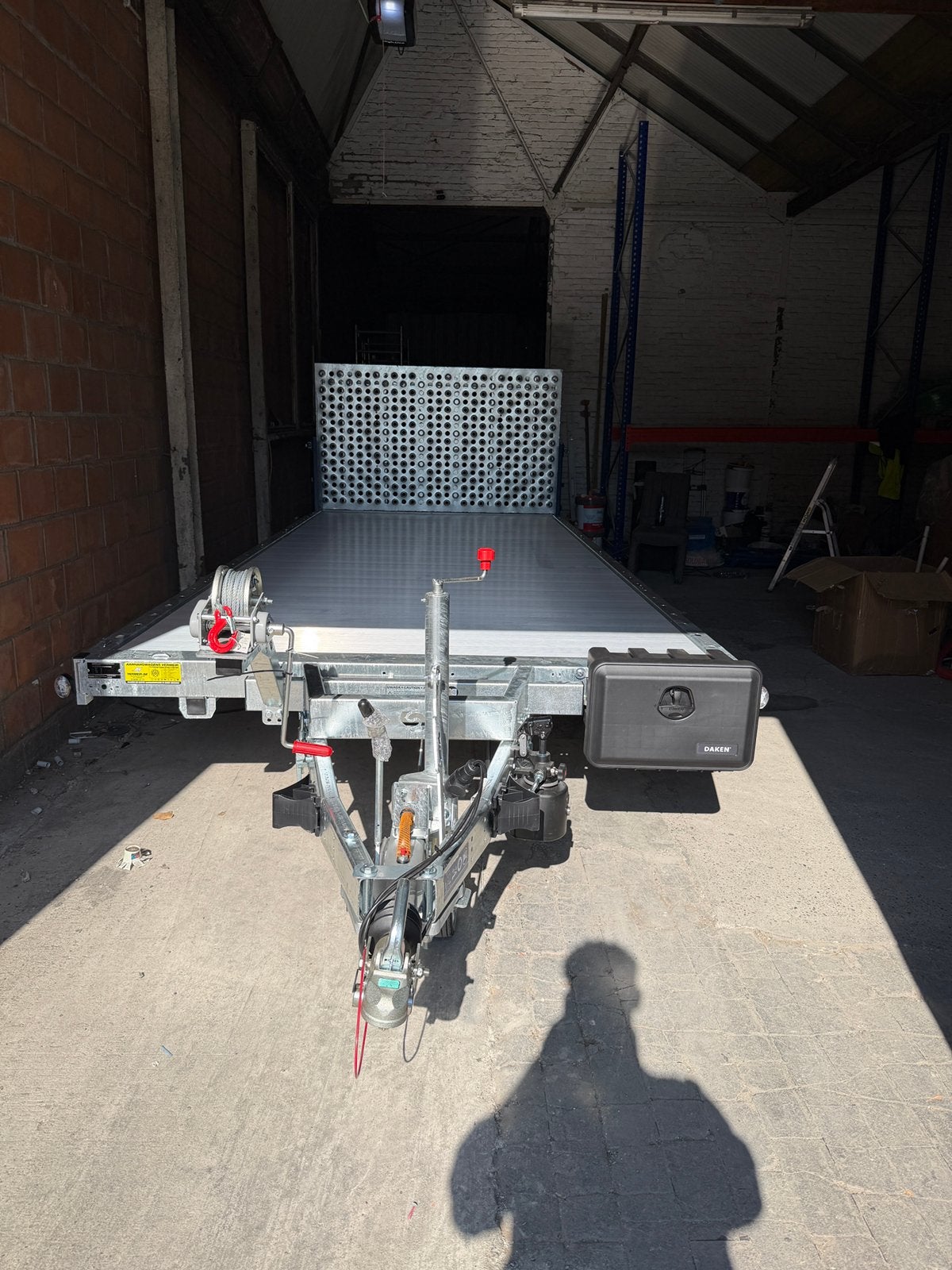 TE HUUR – Saris Autotransporter /Machineaanhangwagen 3500 kg