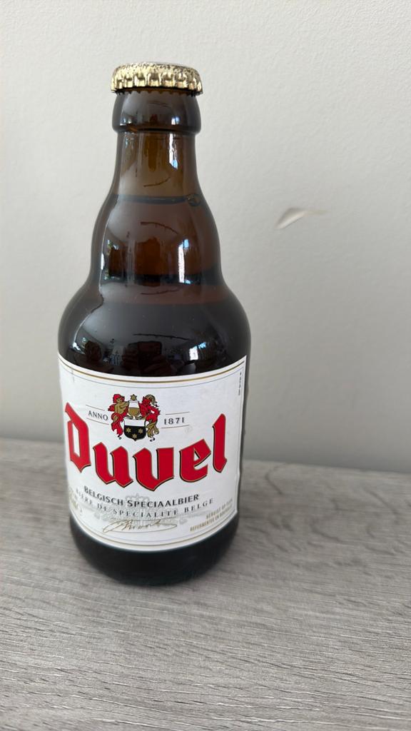 Bouteille Duvel de Heavenly Pioneers, Collections, Enlèvement ou Envoi, Comme neuf