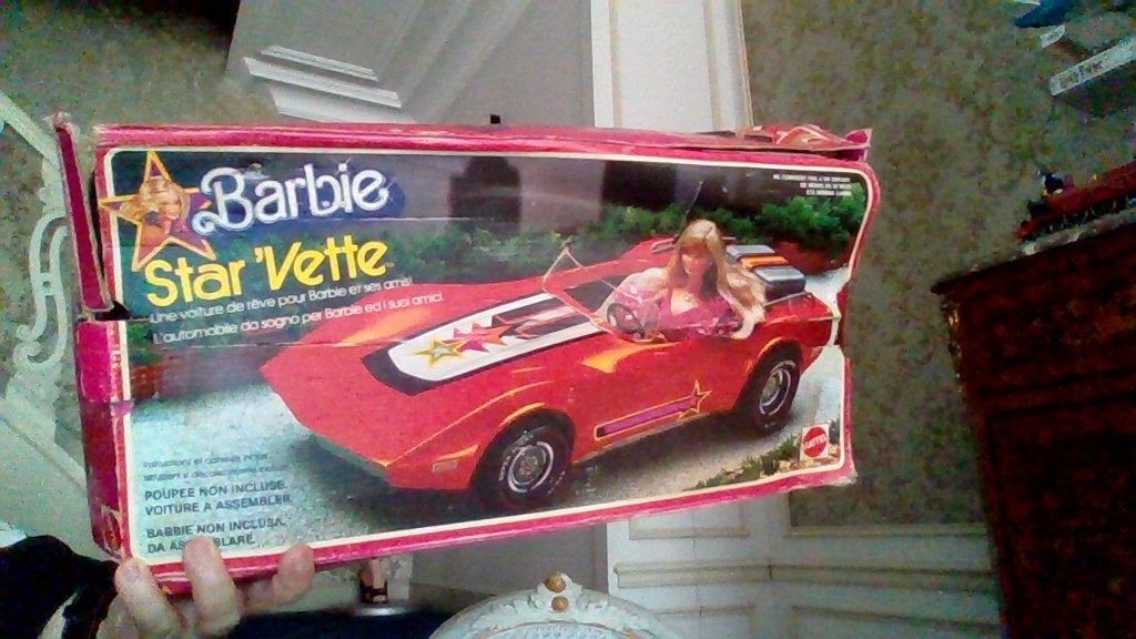 Corvette barbie mattel vintage faire offre j'ai la boite, Enlèvement