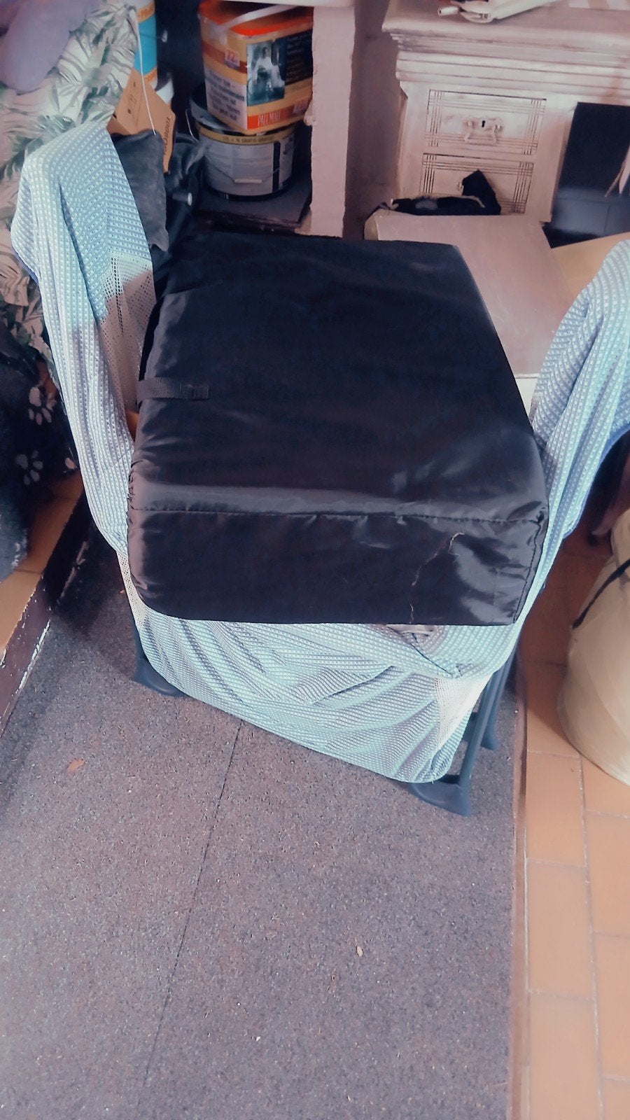 Camping bedje met toebehoren, Kinderen en Baby's, Ophalen, Matras