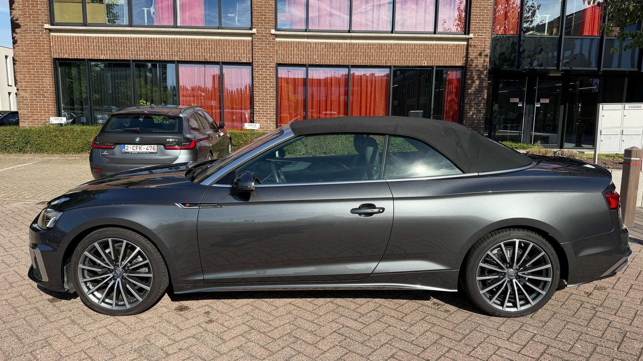 Audi A5 Cabrio 35 TFSI S line*SUNSET*NAVI*CARPLAY*ELEC.SEATS, Automaat, Gebruikt, 4 cilinders, Cabriolet