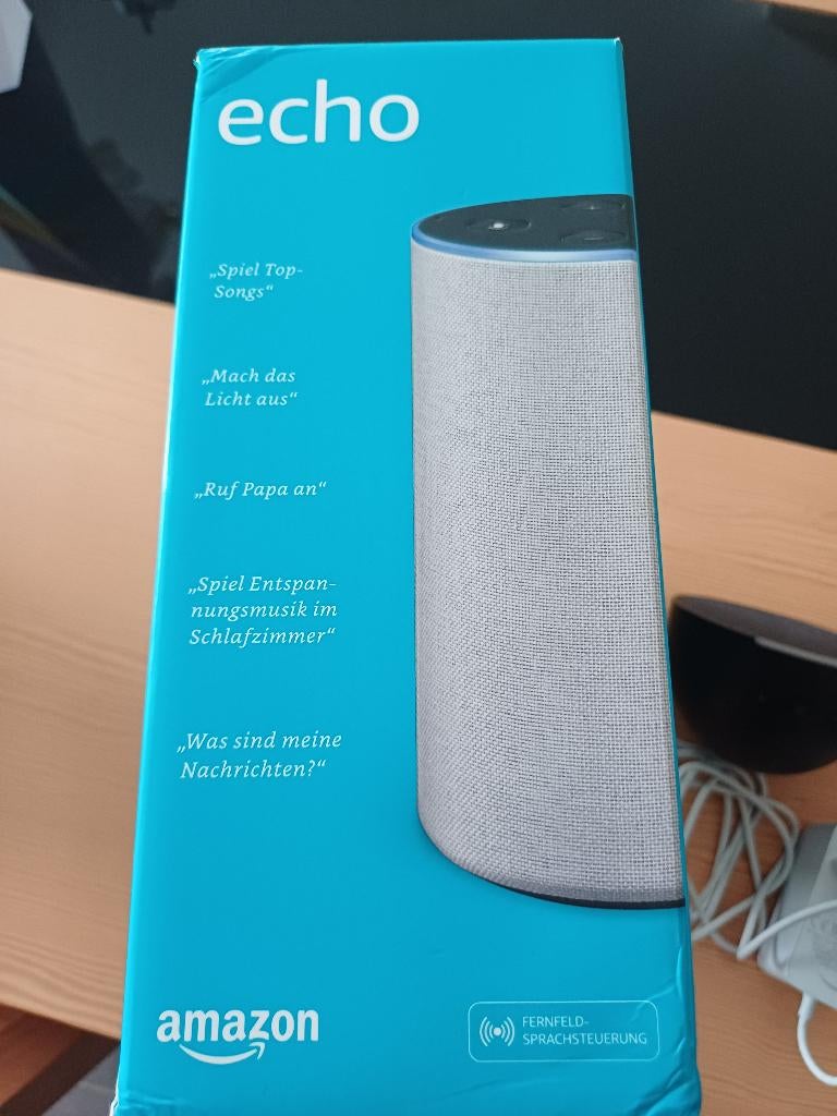 AMAZON ECHO GEN 2, Ophalen of Verzenden, Zo goed als nieuw