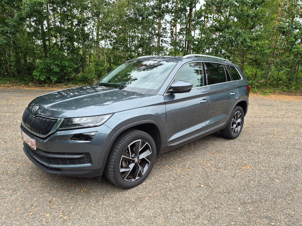 Skoda Kodiaq Style 2.0 TDI 110kW automaat 11 PK 150 pk, Autos, Argent ou Gris, Achat, 1968 cm³, Noir