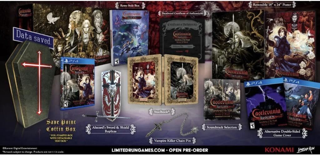 Castlevania Requiem Ultimate Edition voor Ps4 / Ps5, Ophalen, Overige genres, 1 speler, Nieuw