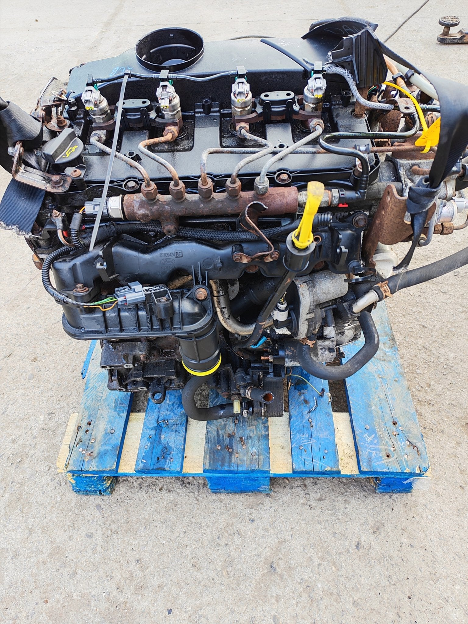 Moteur P8FA Complet FORD TRANSIT, Envoi, Utilisé, Skoda