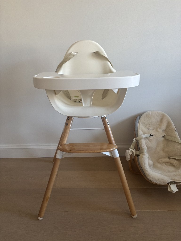Childwood (childhome) eetstoel + Newborn set in goede staat, Kinderen en Baby's, Kinderstoelen, Ophalen, Zo goed als nieuw, Overige typen