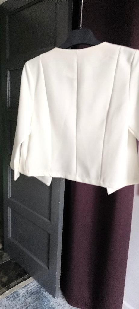 veste de cérémonie neuf, Vêtements | Femmes, Vestes & Costumes, Neuf, Enlèvement ou Envoi, Taille 36 (S), Blanc