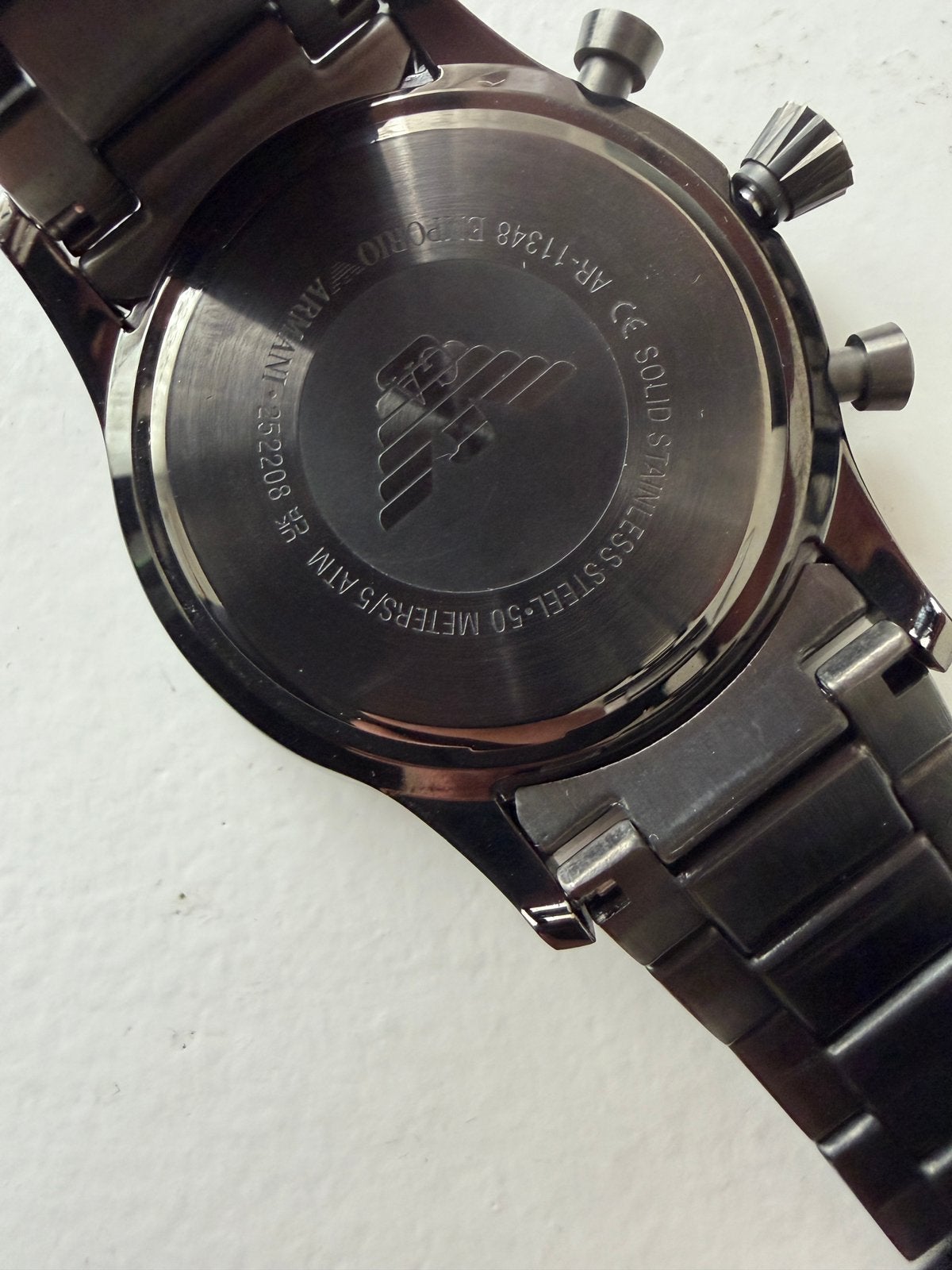 Montre Emporio Armani pour homme, Bijoux, Sacs & Beauté, Enlèvement ou Envoi, Neuf, Montre-bracelet, Autres marques