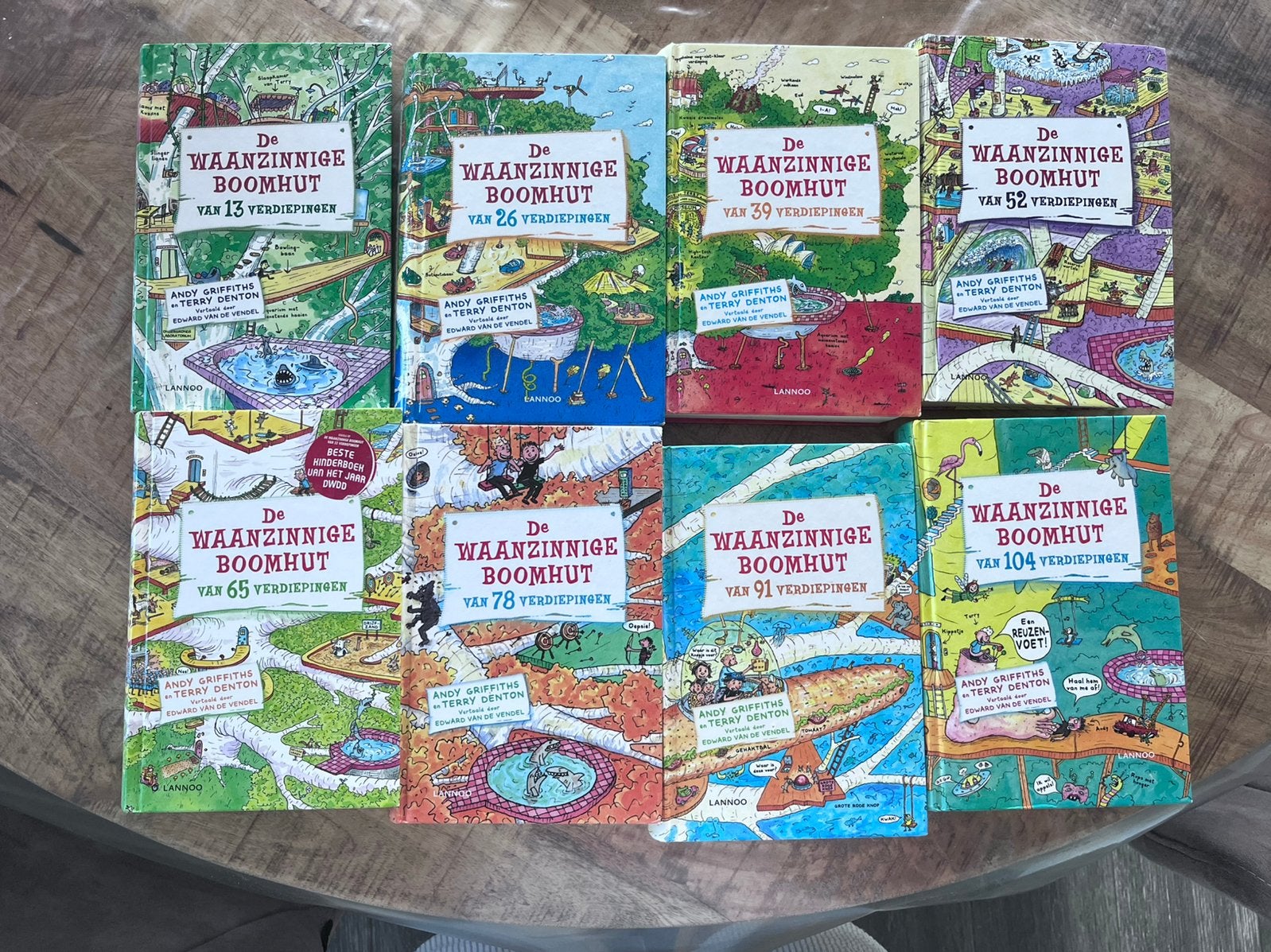 De waanzinnige boomhut boek 1-8, Boeken, Ophalen, Zo goed als nieuw