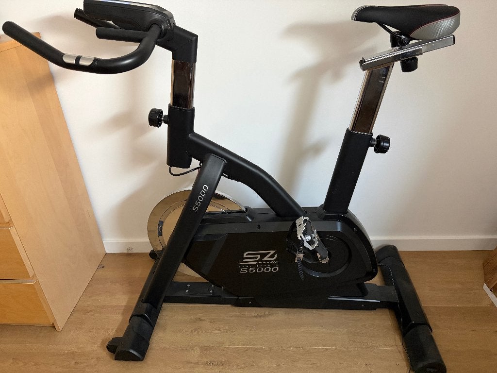 Senz Sports S5000 Spinningfiets - Zwift Compatible, Sport en Fitness, Fitnessapparatuur, Zo goed als nieuw, Spinningfiets, Benen