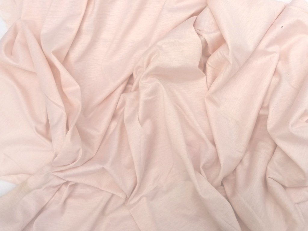 Jersey de coton rose clair/10 cm, Hobby & Loisirs créatifs, Neuf, Rose, Coton, 30 à 120 cm