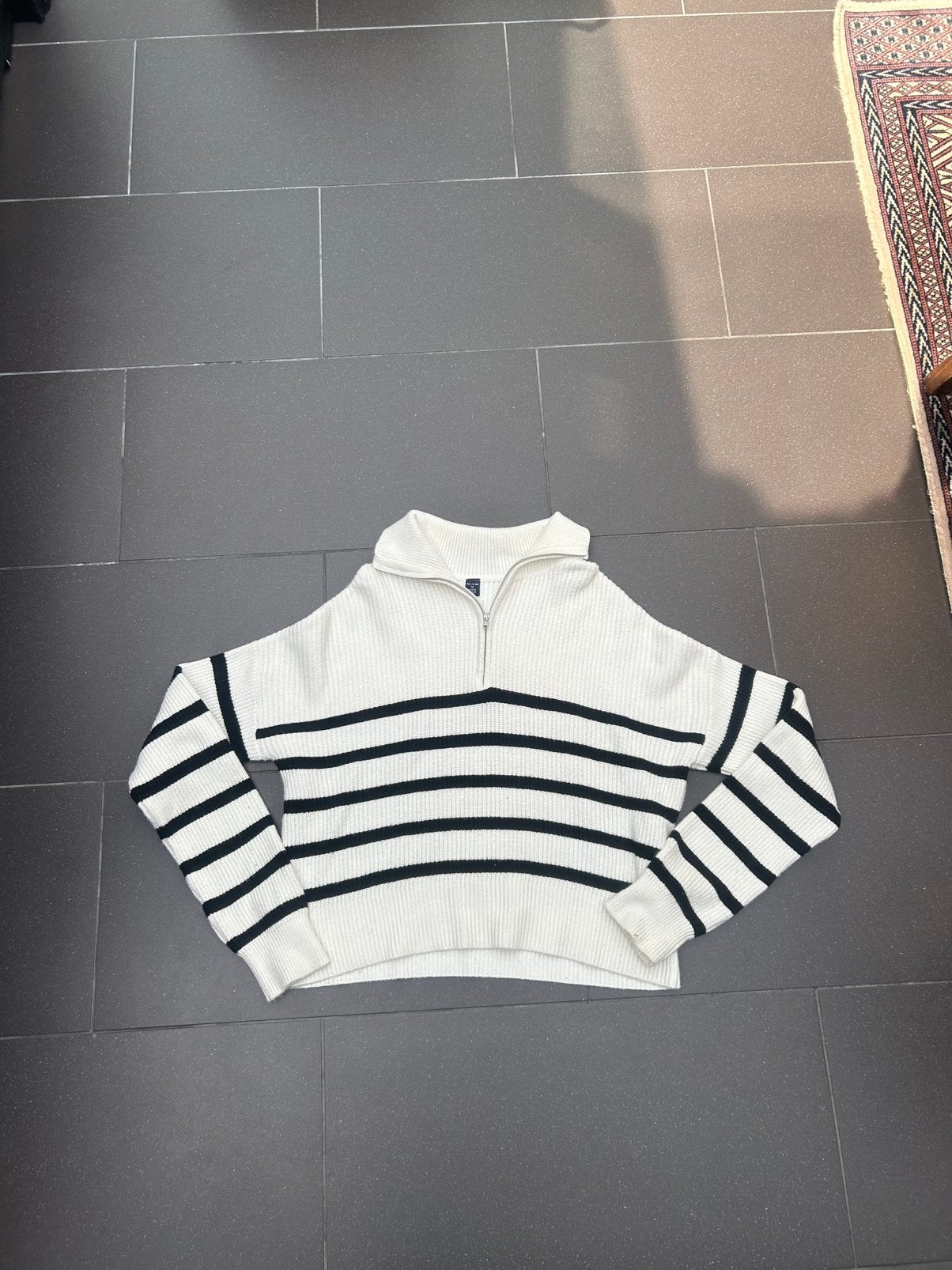 Gestreepte trui | dames, Kleding | Heren, Truien en Vesten, Ophalen, Gedragen, Maat 48/50 (M), Wit