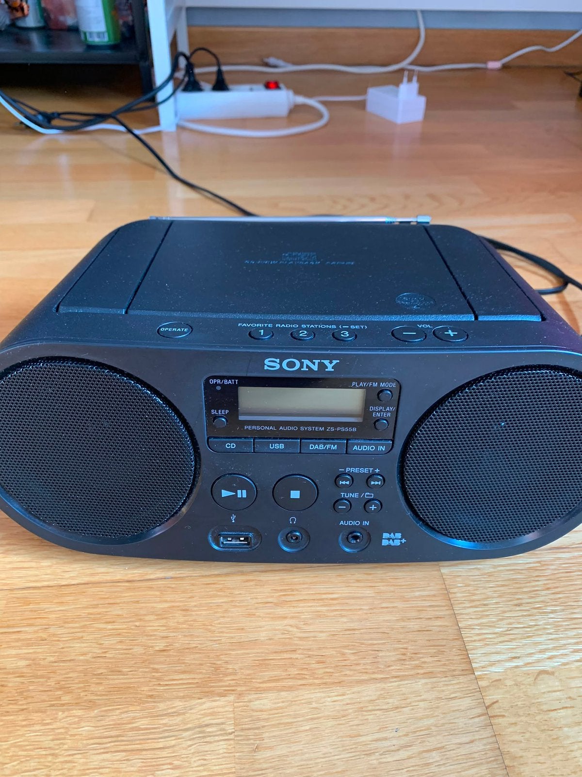 Sony CD speler + Radio, TV, Hi-fi & Vidéo, Radios, Enlèvement, Utilisé, Radio, Avec lecteur de CD