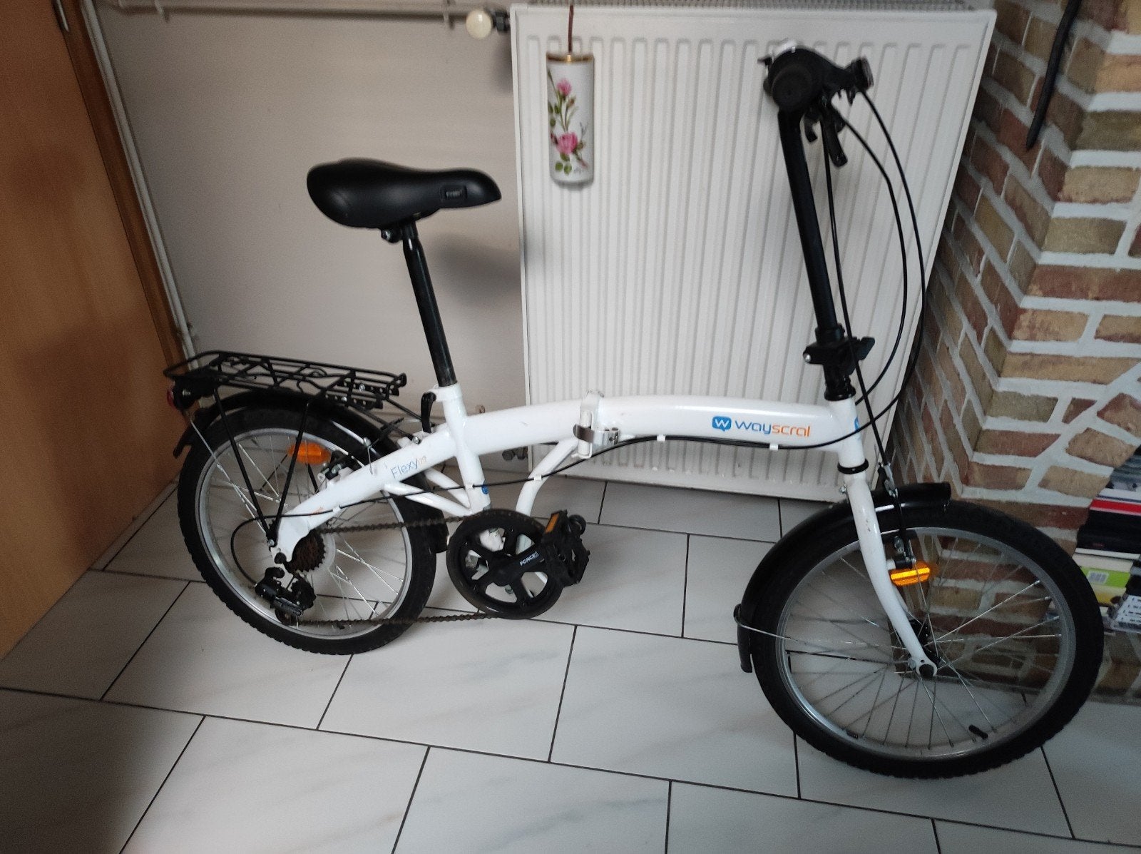 Grote sterke plooifiets Kortrijk, Enlèvement