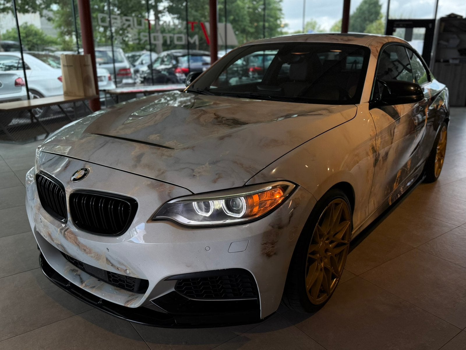 Bmw M235 Full option 325pk, Auto's, BMW, Automaat, 4 zetels, Euro 6, 2 Reeks
