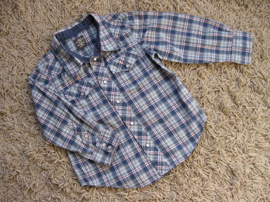 ★ M98 - Hemd 'Mountain', Kinderen en Baby's, Kinderkleding | Maat 98, Ophalen of Verzenden, Gebruikt, Jongen
