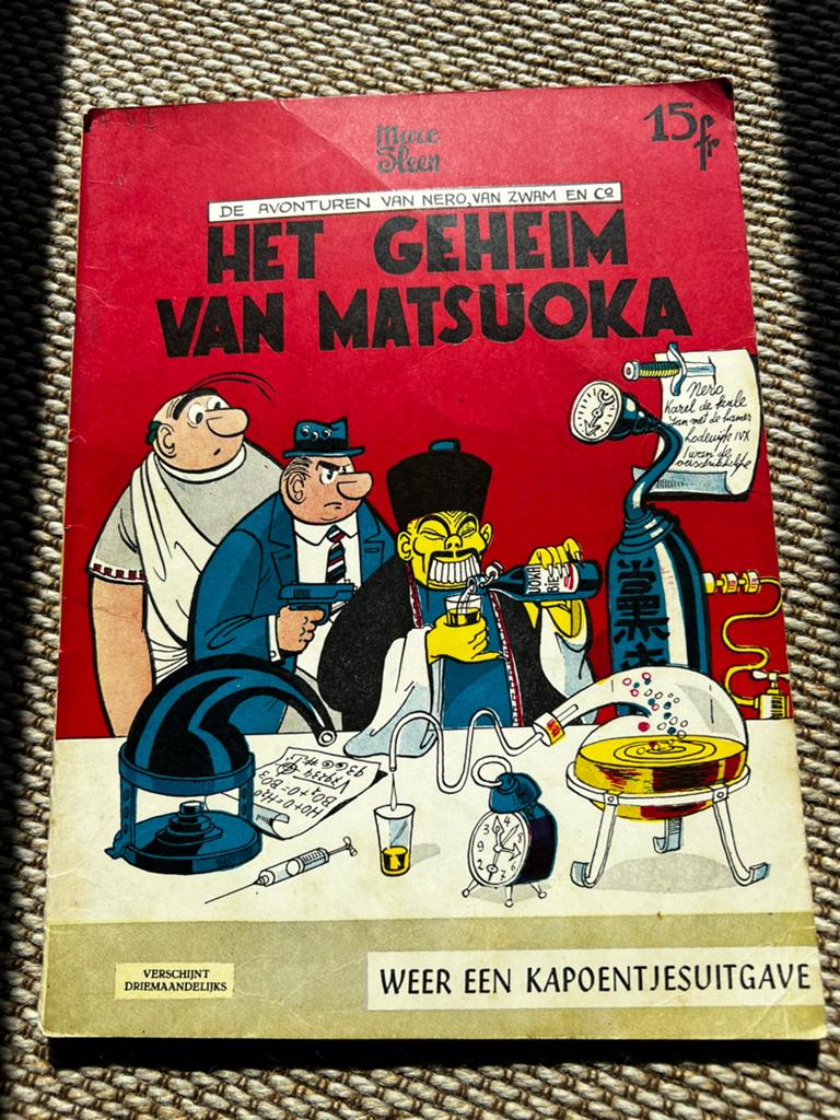 Le secret de Matsuoka, Une BD, Enlèvement ou Envoi, Utilisé