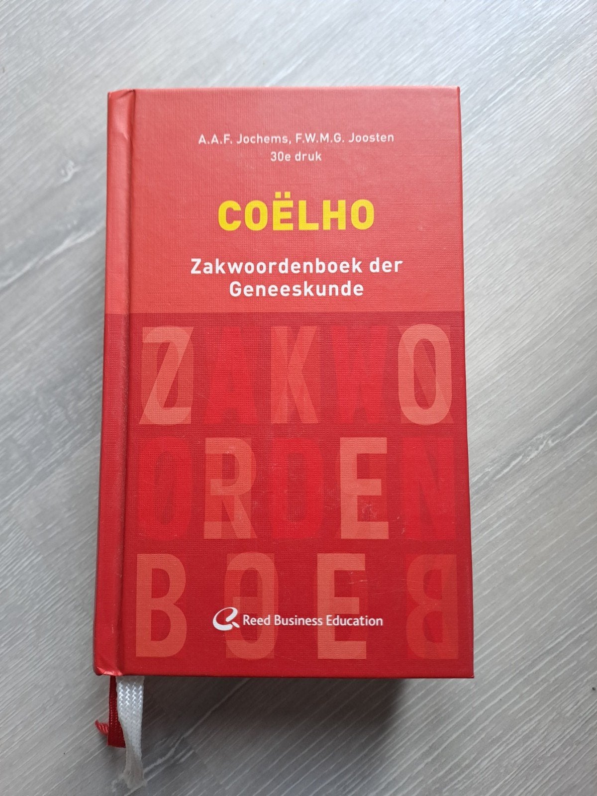 A.A.F. Jochems - Coelho zakwoordenboek der geneeskunde, Ophalen of Verzenden, A.A.F. Jochems; F.W.M.G. Joosten