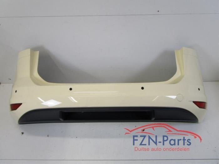 VW Touran 5TA Achterbumper 4PDC L07Q Hellelfenbein, Ophalen of Verzenden, Gebruikt, Achter, Bumper