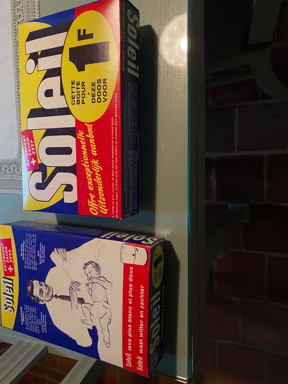 Soleil waspoeder 1950, Verzamelen, Retro, Overige typen, Ophalen