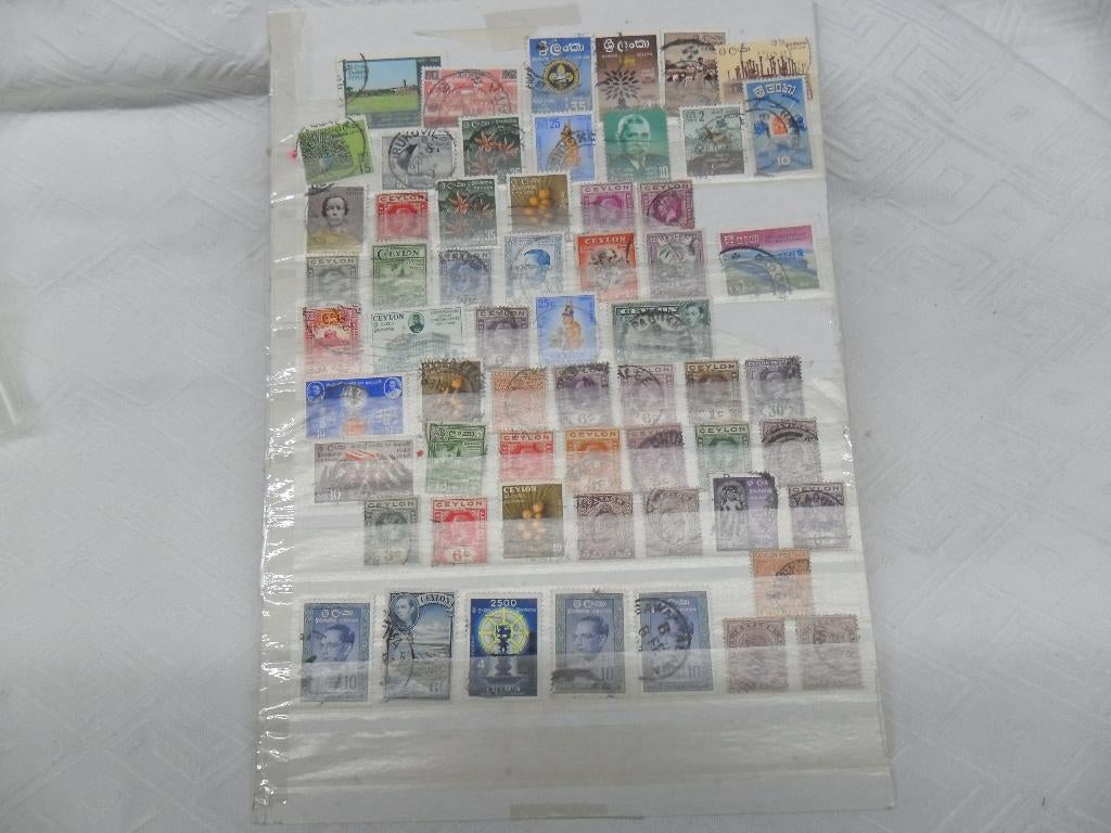 Veel gebruikte postzegels in Indiase staat (zie foto's), Ophalen of Verzenden, Gestempeld, Zuid-Azië