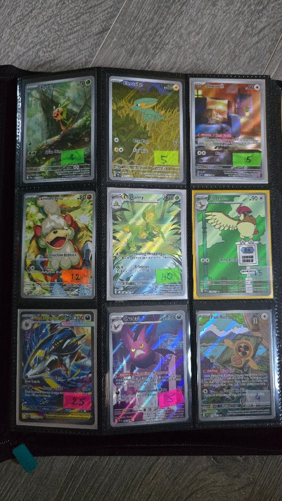 Pokemon kaarten Scarlet&Violet, Ophalen of Verzenden, Nieuw, Meerdere kaarten, Foil