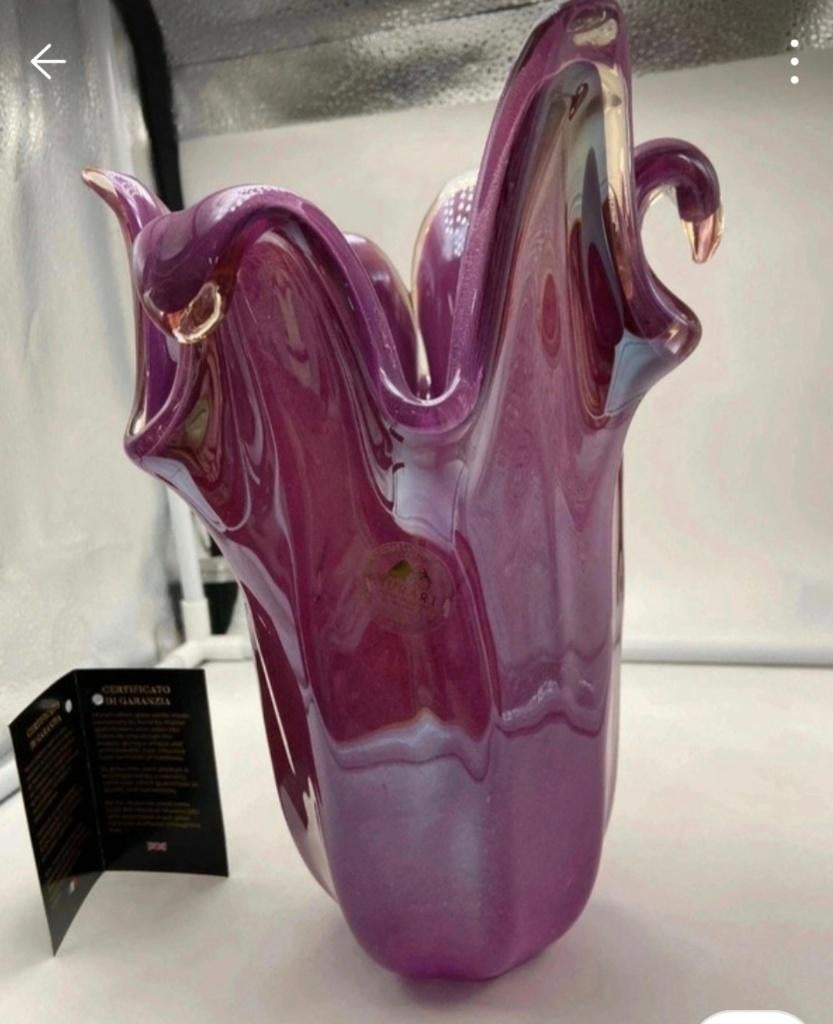 Vase murano, Enlèvement ou Envoi