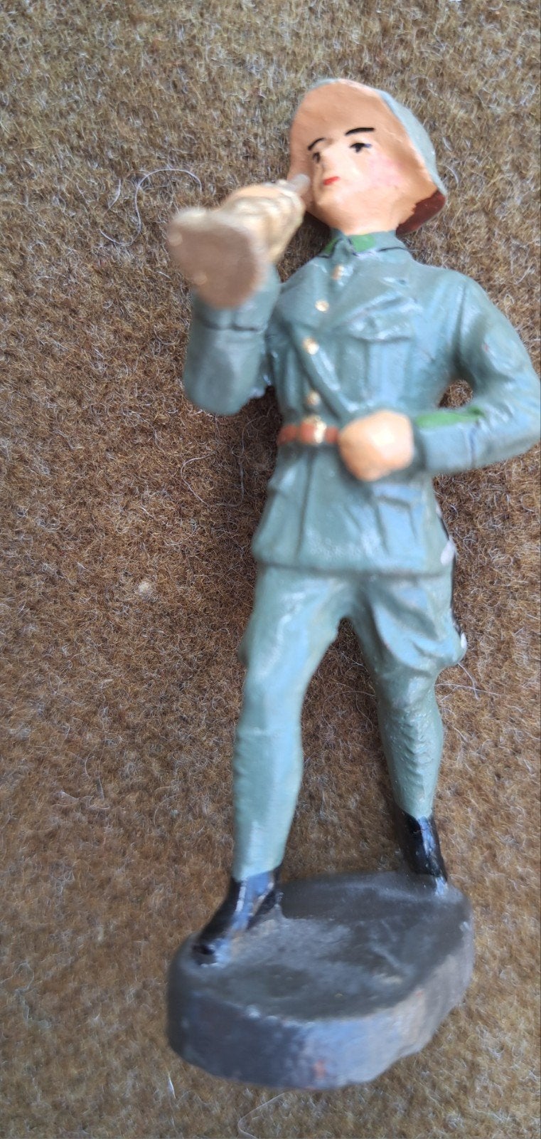 Duitse soldaat Elastolin -7-, Verzamelen, Militaria | Tweede Wereldoorlog, Ophalen of Verzenden
