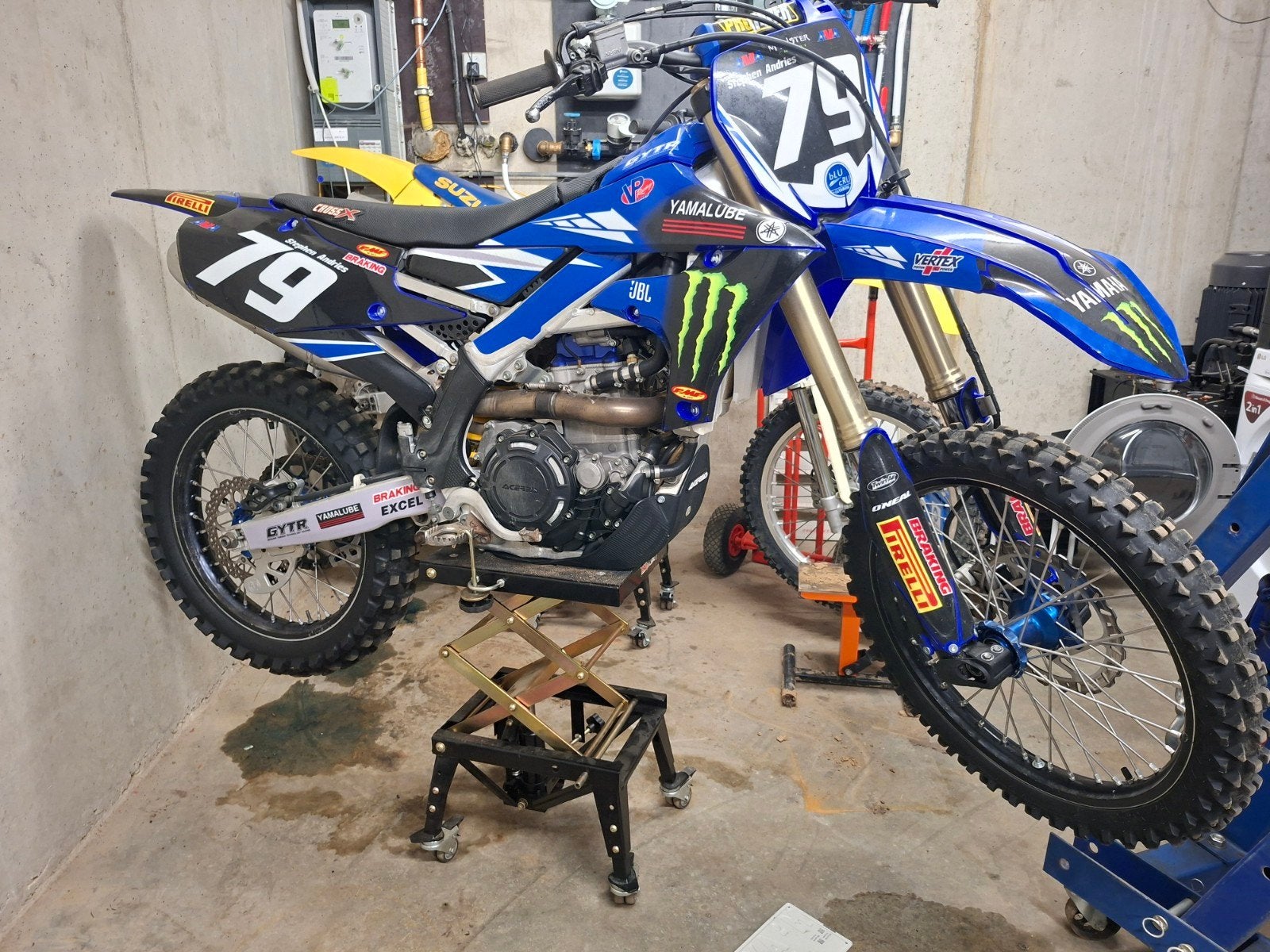 Yamaha yz450f 2022, Yamaha, Zo goed als nieuw, Ophalen, 450 cc