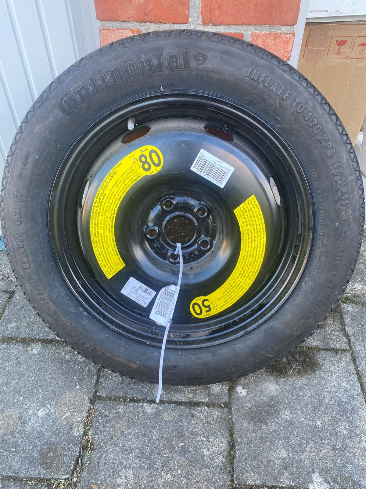 Volkswagen reserve band, Ophalen, Nieuw, All Season, Banden en Velgen