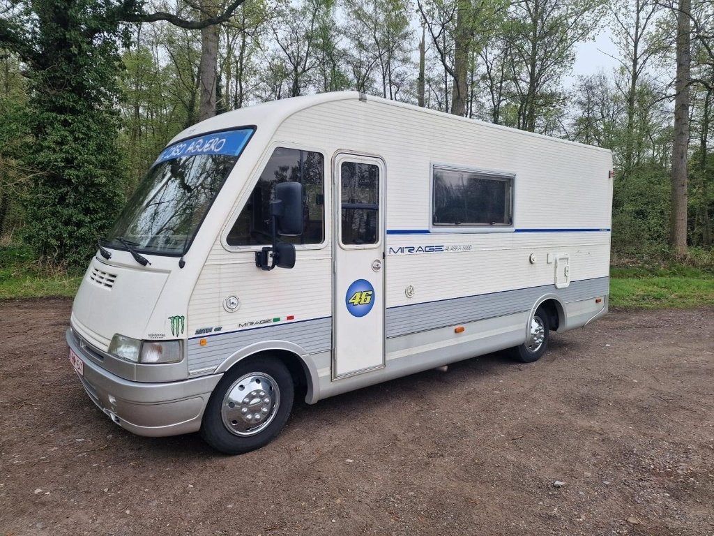 MOOIE INTEGRAAL MOBILHOME TE KOOP, Jusqu'à 4, 6 à 7 mètres, Toilette à cassette, Fiat