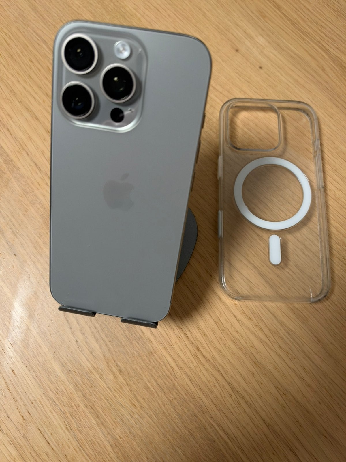 iPhone 16 Pro 128GB Naturel Titanium – Goede Staat, Telecommunicatie, IPhone 16 Pro, 128 GB, Wit, 88 %