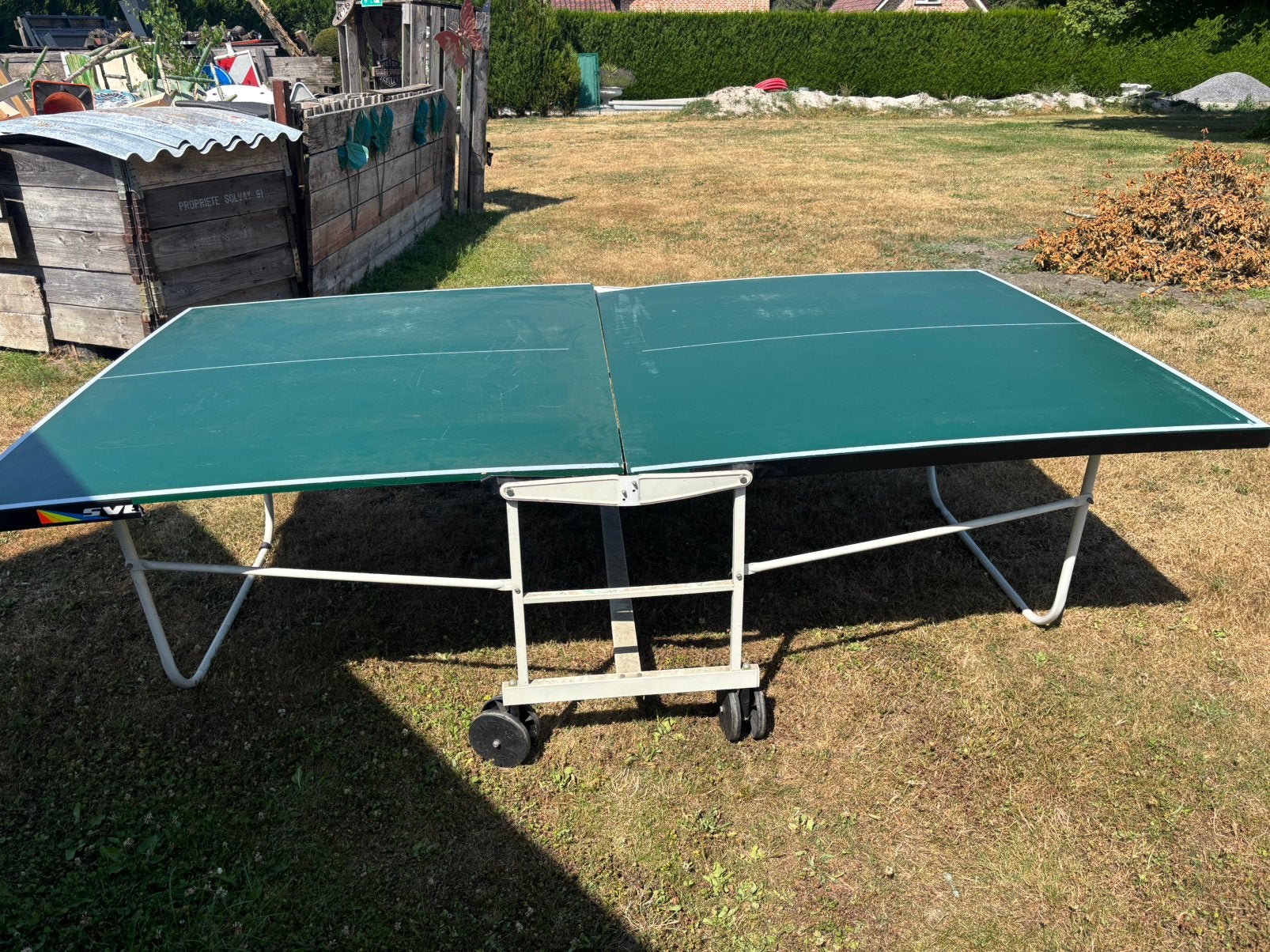 Pingpongtafel, Sport en Fitness, Tafeltennis, Ophalen, Zo goed als nieuw