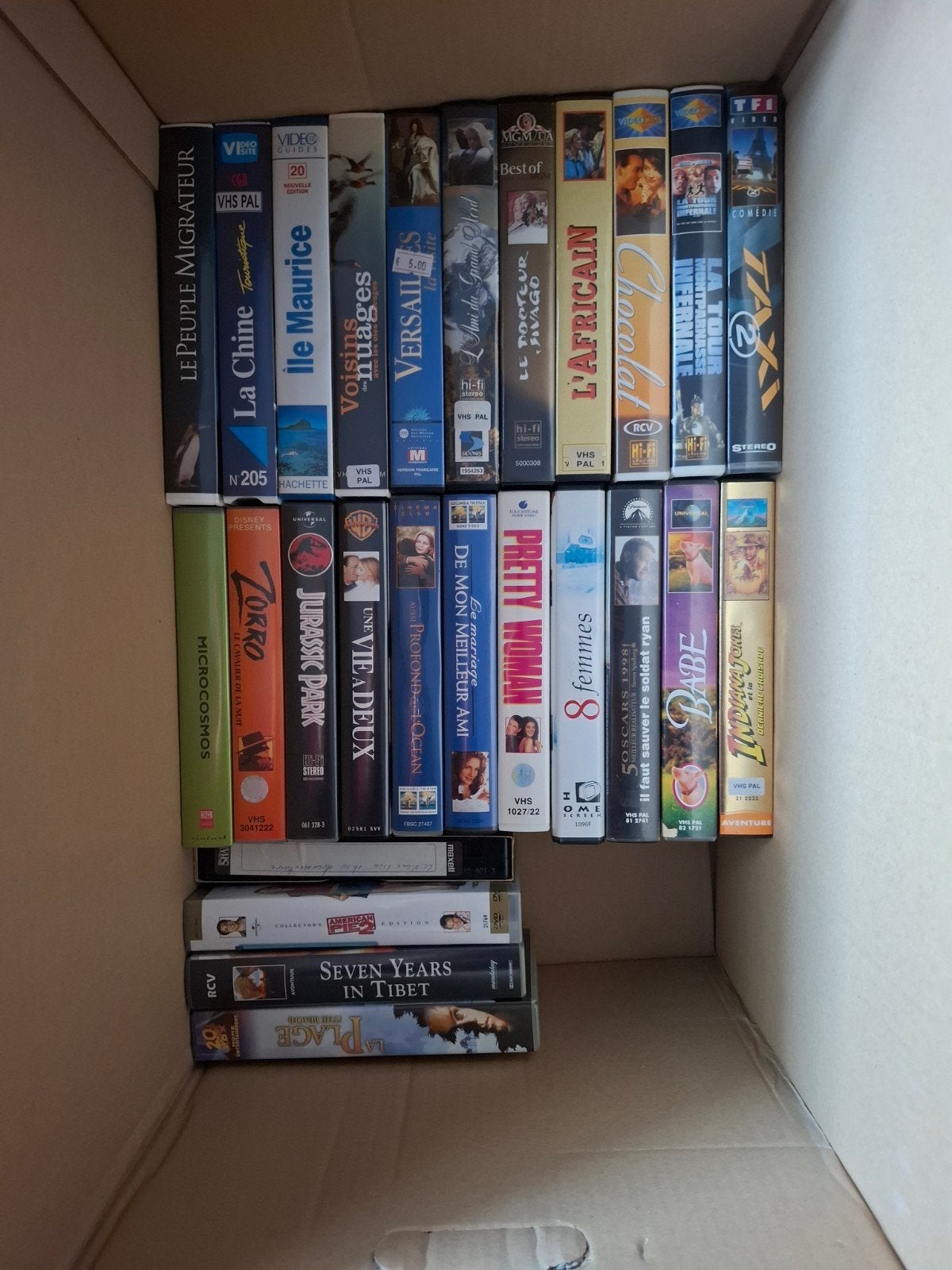 Veel VHS-entertainment, Ophalen, VHS