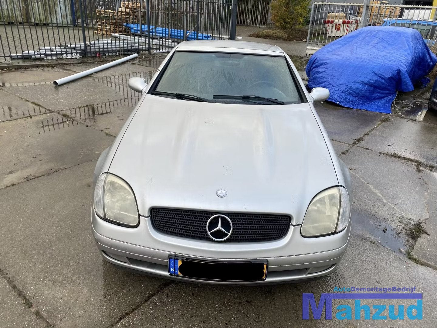 MERCEDES SLK R170 ZILVER 744 Motorkap 1996-2004, Mercedes-Benz AG, Mercedes-Benz, Utilisé, Mercedesstrasse 120
70372  Stuttgart, DE