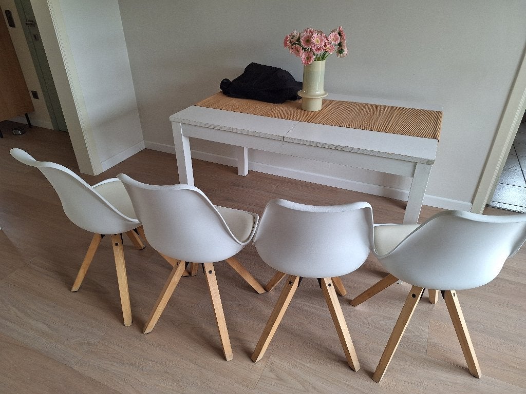 Keukenstoelen, Maison & Meubles, Comme neuf, Enlèvement, Quatre, Bois
