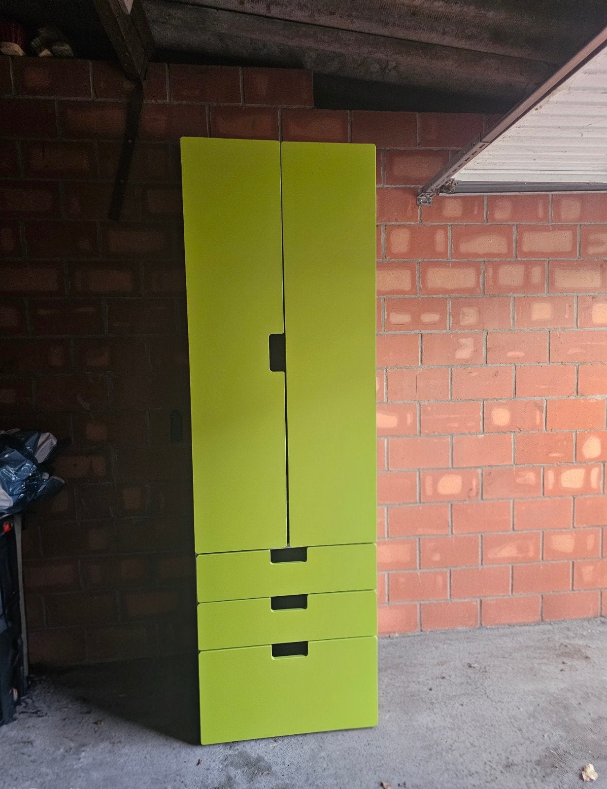 kast ikea met leunboekenkast, Ophalen
