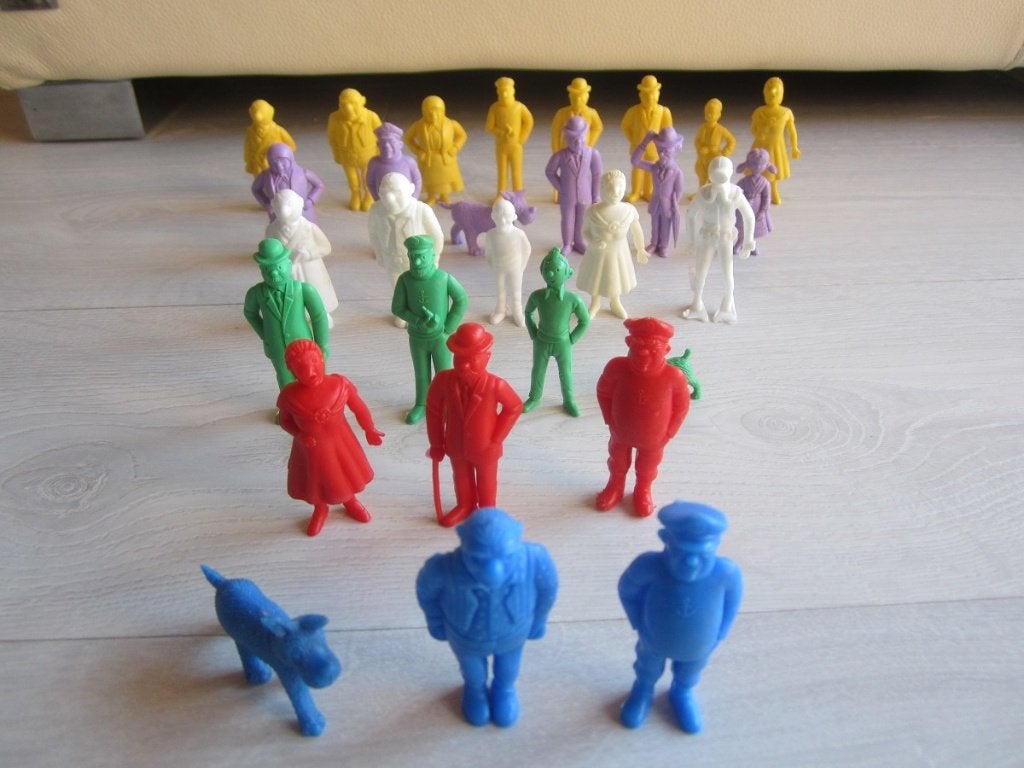 Tintin - figurines monochromes Esso - au choix : 4,00Eur / p, Collections, Enlèvement ou Envoi, Tintin, Comme neuf, Statue ou Figurine