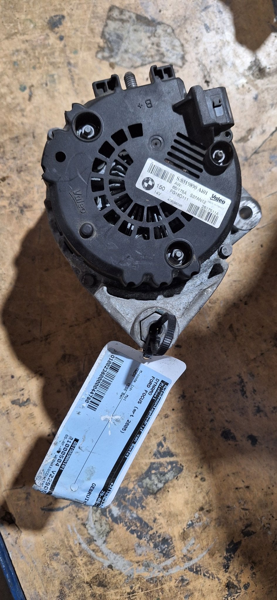 Originele Dynamo BMW F20 F30 F10 X3 X5 B47 B48 175A 8519890, -, Utilisé, -, Enlèvement ou Envoi
